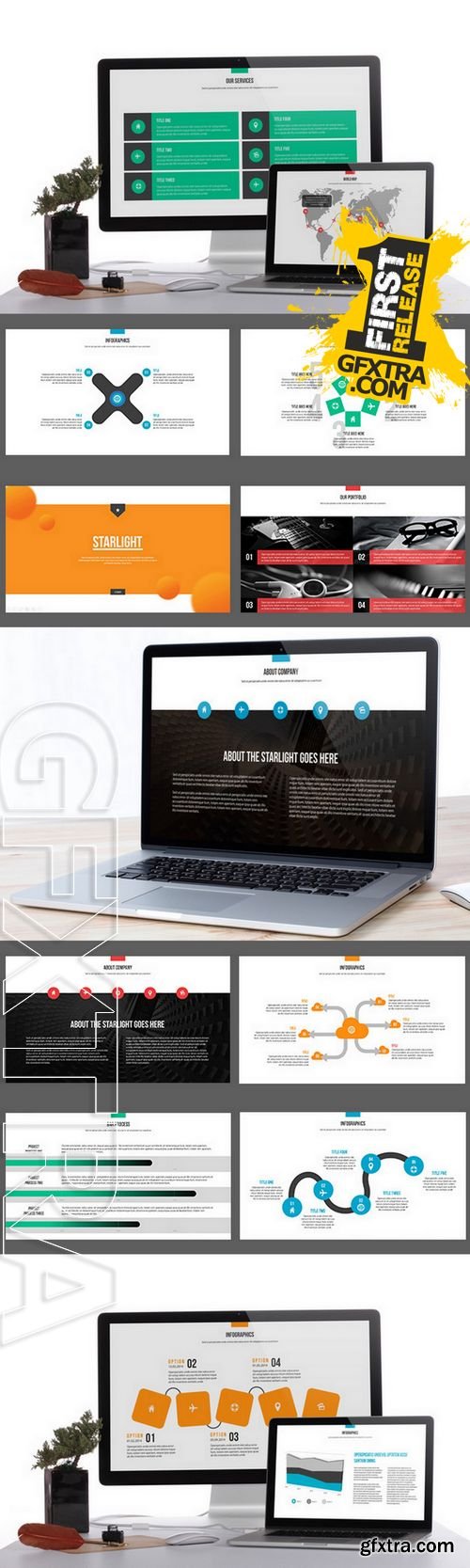 Starlight Powerpoint Template - CM 147192