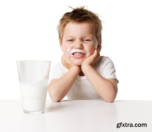 Stock Photos - Milk 5, 25xJPG