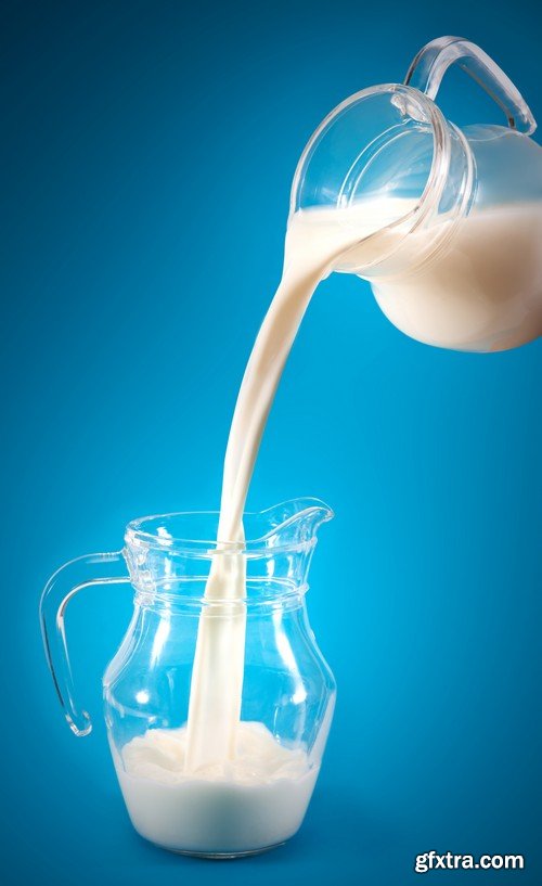 Stock Photos - Milk 5, 25xJPG