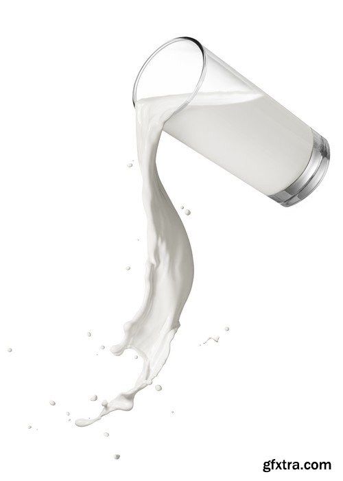 Stock Photos - Milk 5, 25xJPG