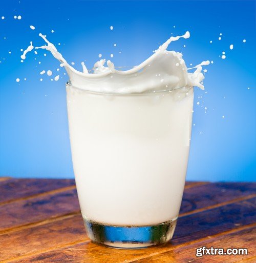 Stock Photos - Milk 5, 25xJPG