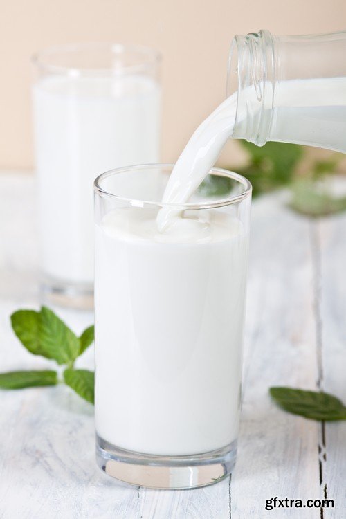 Stock Photos - Milk 5, 25xJPG