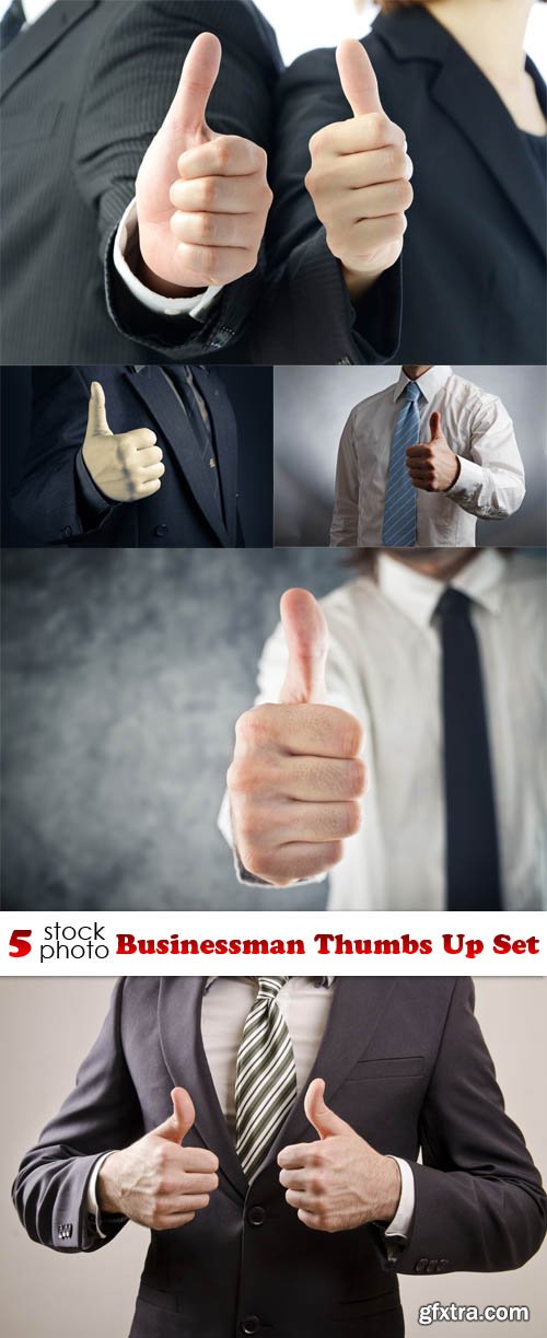 Photos - Businessman Thumbs Up Set