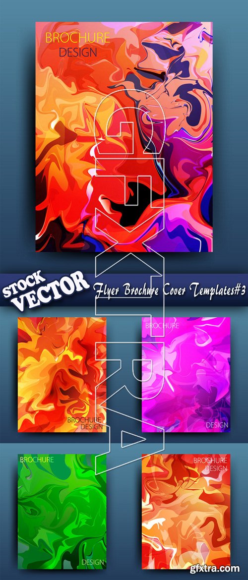 Stock Vector - Flyer Brochure Cover Templates#3