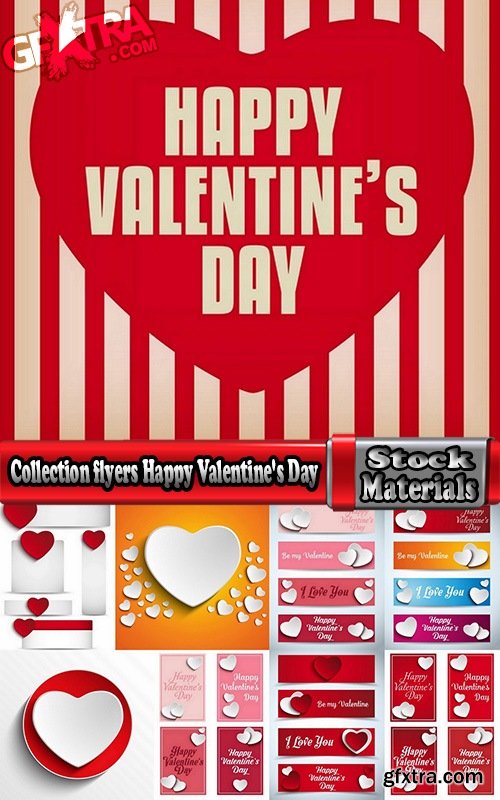 Collection flyers Happy Valentine's Day #4-25 Eps