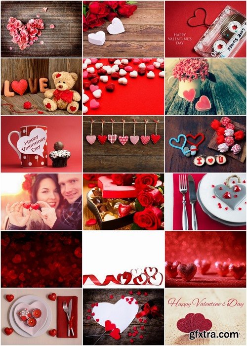 Beautiful backgrounds for greeting cards for Valentine's Day - 25 HQ Jpg