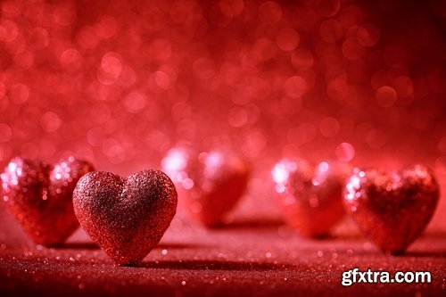 Beautiful backgrounds for greeting cards for Valentine's Day - 25 HQ Jpg