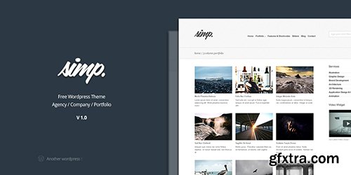 Simp v1.0 - Agency WordPress Theme