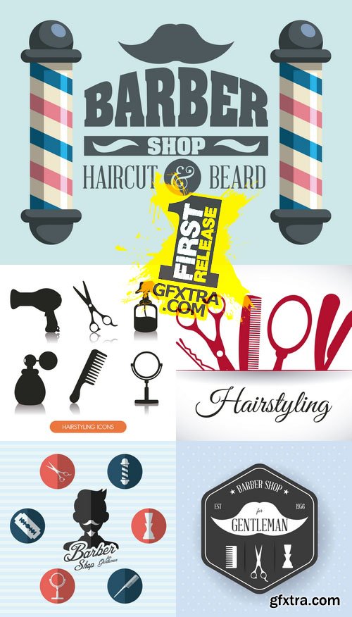 Vector - Hairdressing - Barber Shop