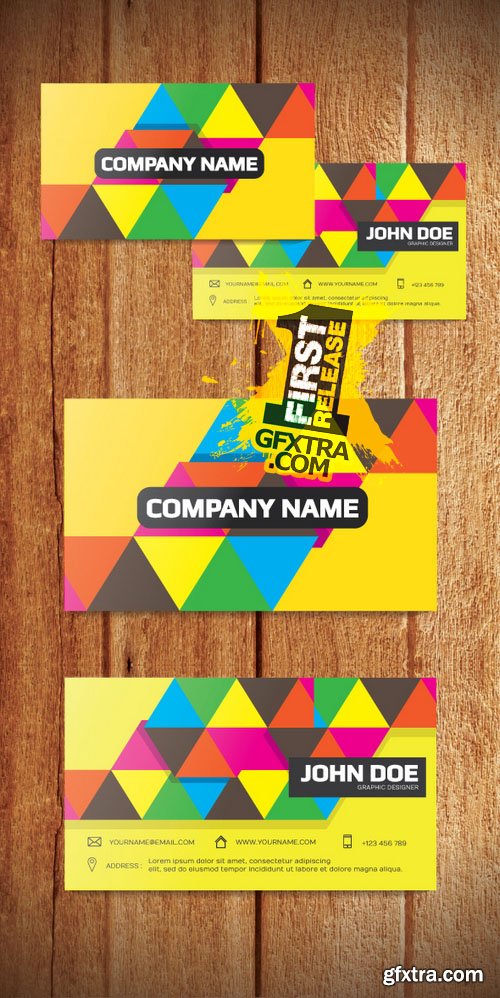 Modern Business Card Template - CM 152294