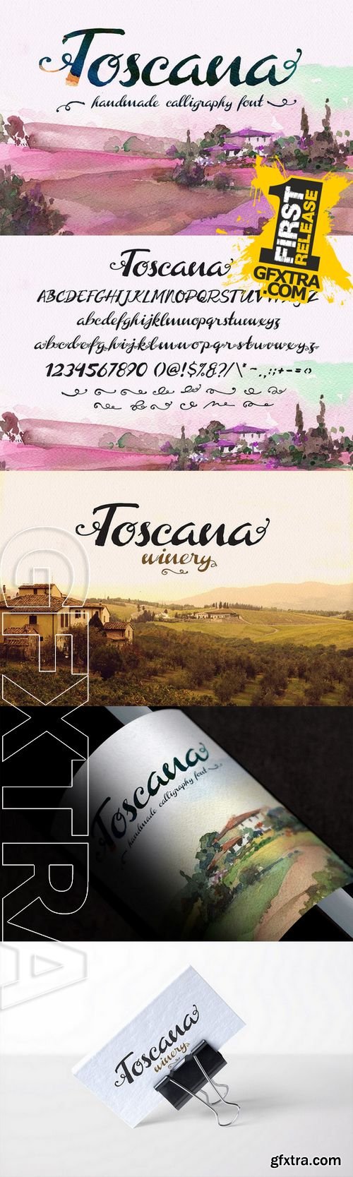 Toscana Font - CM 151071