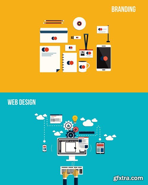 Flat Design Collection 5, 25xEPS