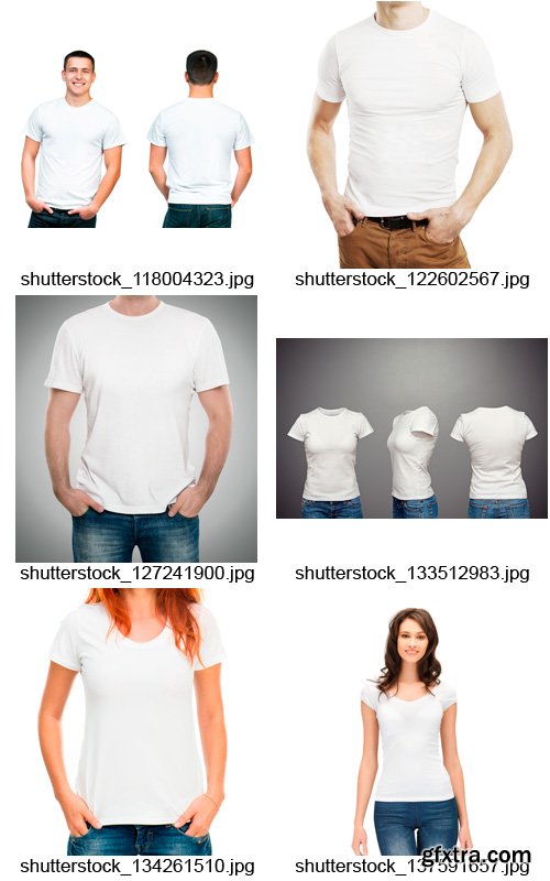 Amazing SS - Blank T-Shirt Templates, 25xJPGs