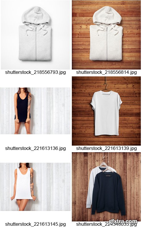 Amazing SS - Blank T-Shirt Templates, 25xJPGs