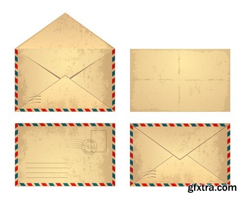 Vector Envelopes Temlates - 33x EPS