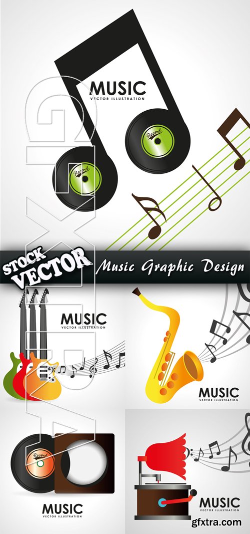 Stock Vector - Music Graphic Design