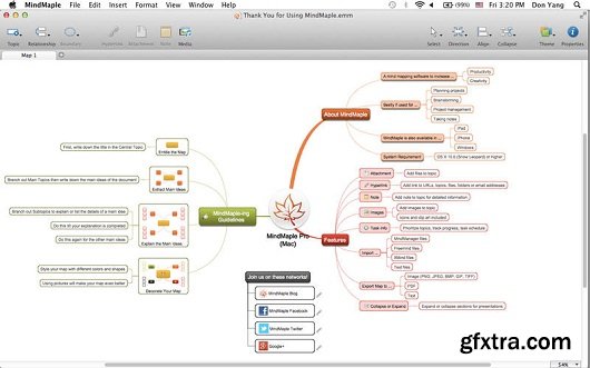 MindMaple v1.2 MacOSX