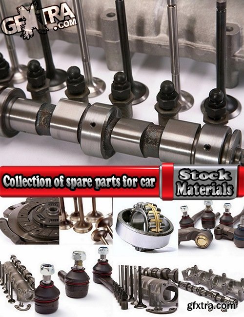 Collection of spare parts for car 25 HQ Jpeg