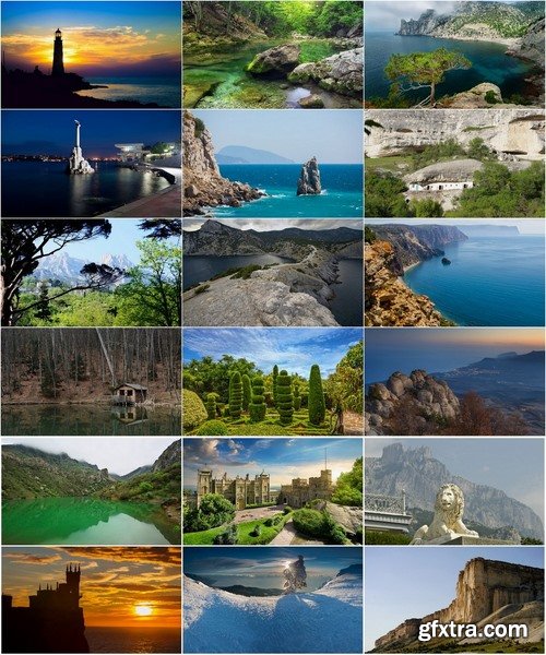 Collection of beautiful places in the Crimea 25 HQ Jpeg