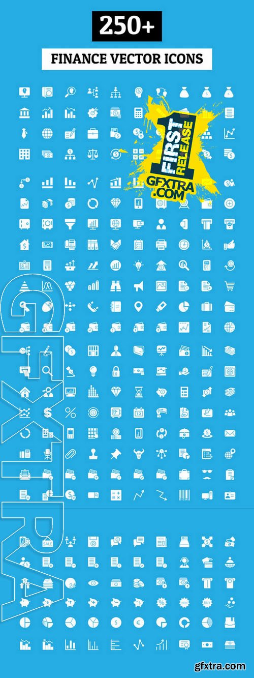 250+ Finance Vector Icons - CM 133137