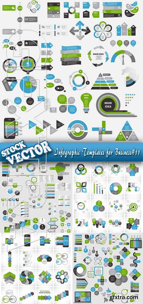 Stock Vector - Infographic Templates for Business#11