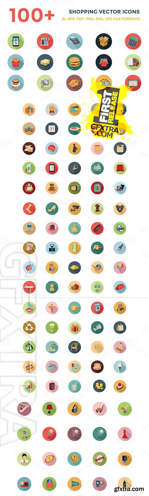 100+ Shopping Vector Icons - CM 132499