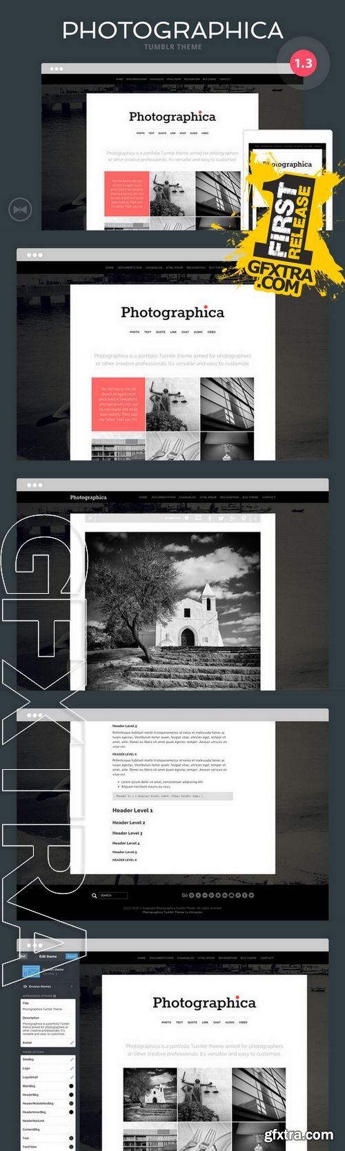 Photographica Tumblr Theme - CM 104908