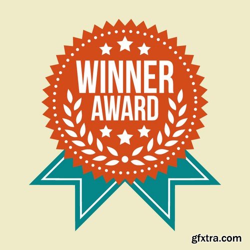 Award and Prize Vector - 25x EPS