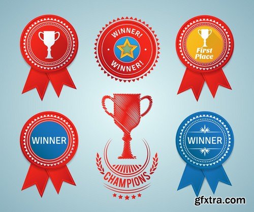 Award and Prize Vector - 25x EPS