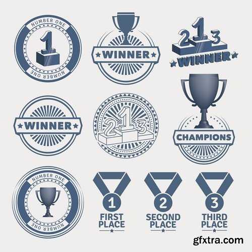 Award and Prize Vector - 25x EPS