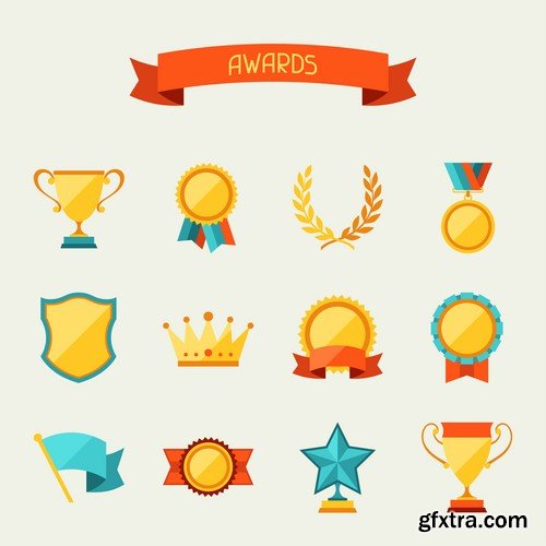 Award and Prize Vector - 25x EPS