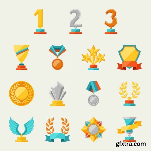 Award and Prize Vector - 25x EPS