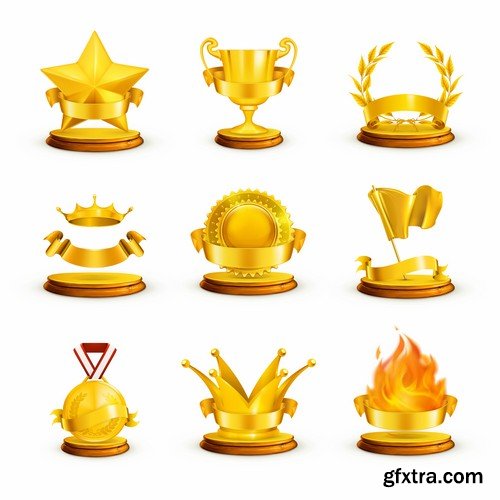 Award and Prize Vector - 25x EPS