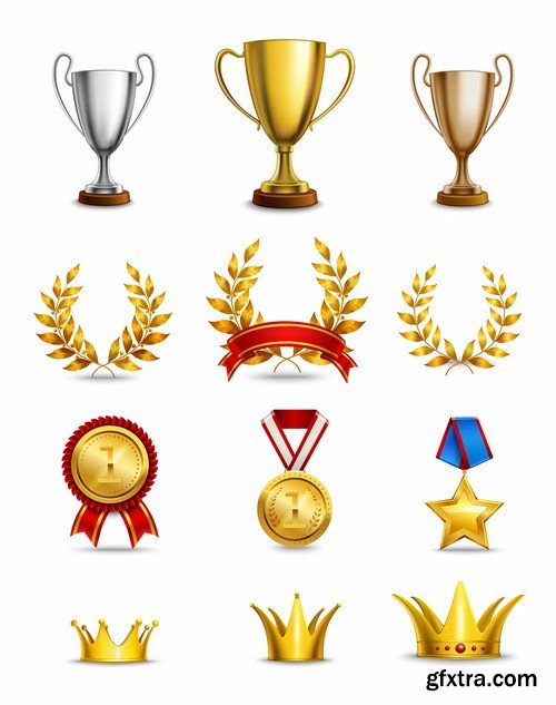 Award and Prize Vector - 25x EPS