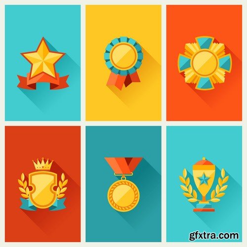 Award and Prize Vector - 25x EPS