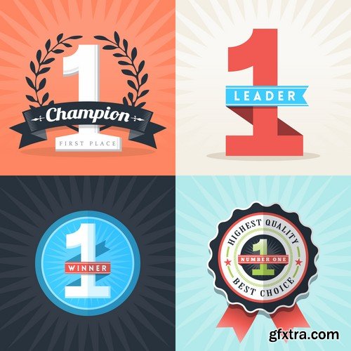 Award and Prize Vector - 25x EPS