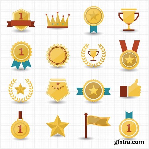 Award and Prize Vector - 25x EPS