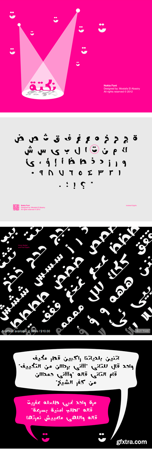 Nokta Arabic Font