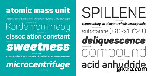 Panton Font Family - 34 Fonts