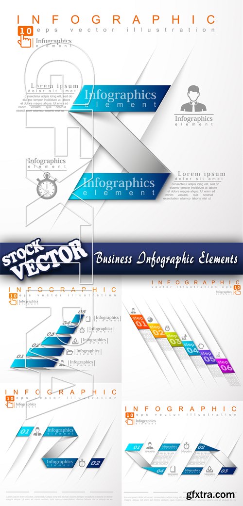 Stock Vector - Business Infographic Elements