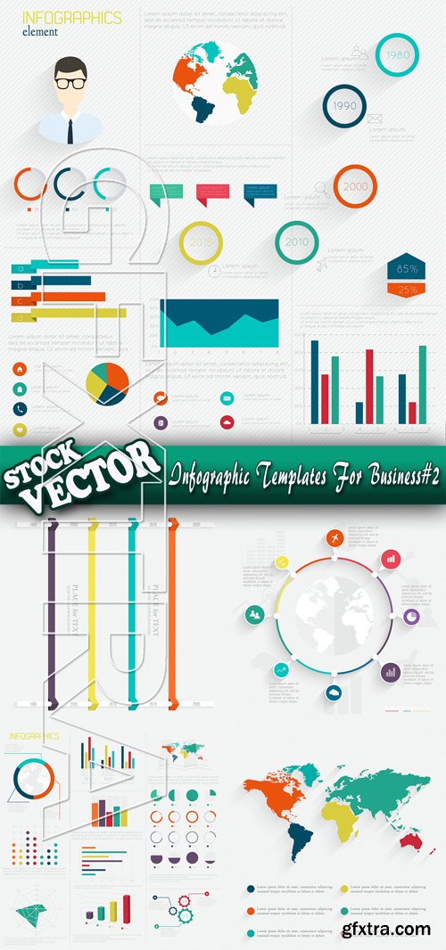 Stock Vector - Infographic Templates For Business#2