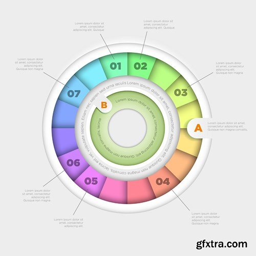 Infographics Design Elements 8, 25xEPS