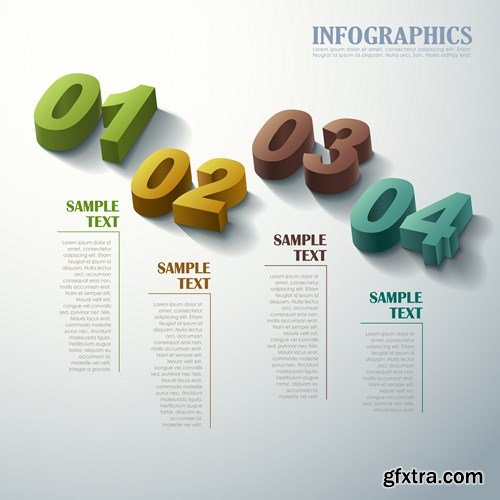 Infographics Design Elements 8, 25xEPS