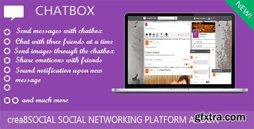 CodeCanyon - Chatbox v1.2 - Addon for creea8SOCIAL