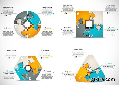 Infographics Design Elements 9, 25xEPS