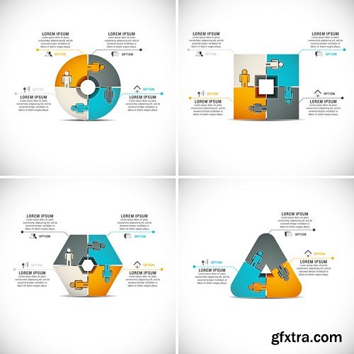 Infographics Design Elements 9, 25xEPS