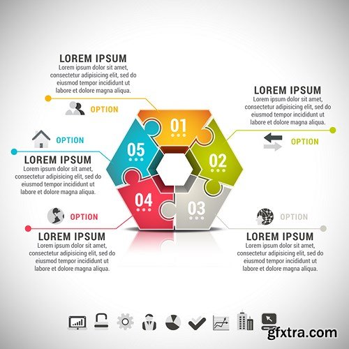 Infographics Design Elements 9, 25xEPS