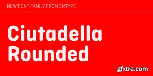 Ciutadella Rounded Font Family - 10 Fonts $250