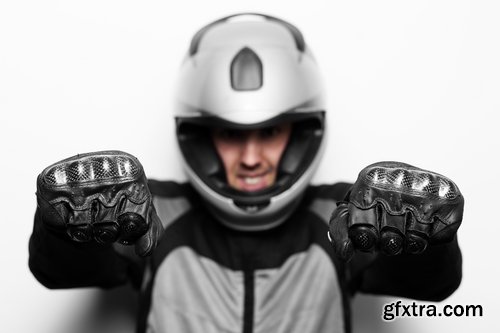 Collection of people in motorcycle helmets 25 HQ Jpeg