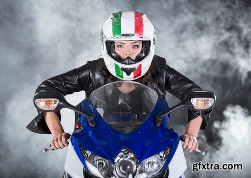 Collection of people in motorcycle helmets 25 HQ Jpeg